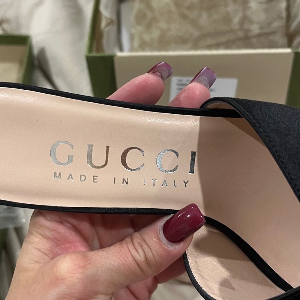 Gucci Fabric Raso Seta Nero - Picture 7 of 8